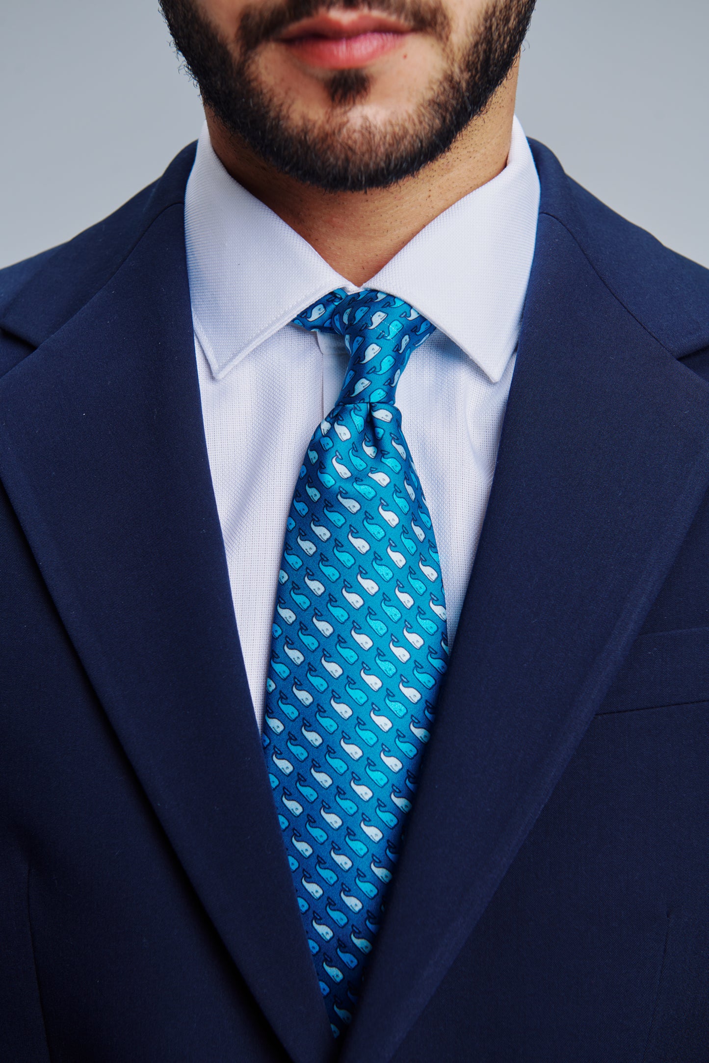 Blue Whale Tie