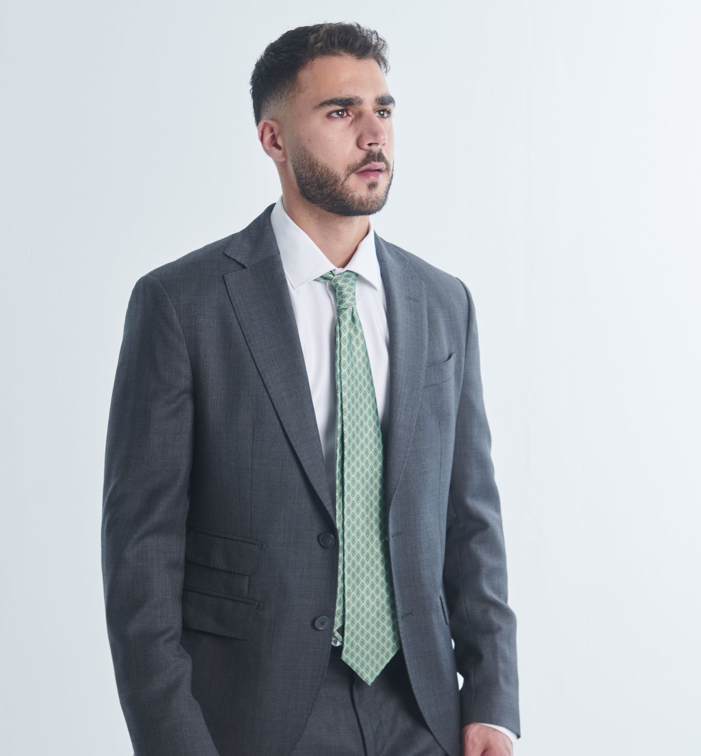Abstract Green Tie