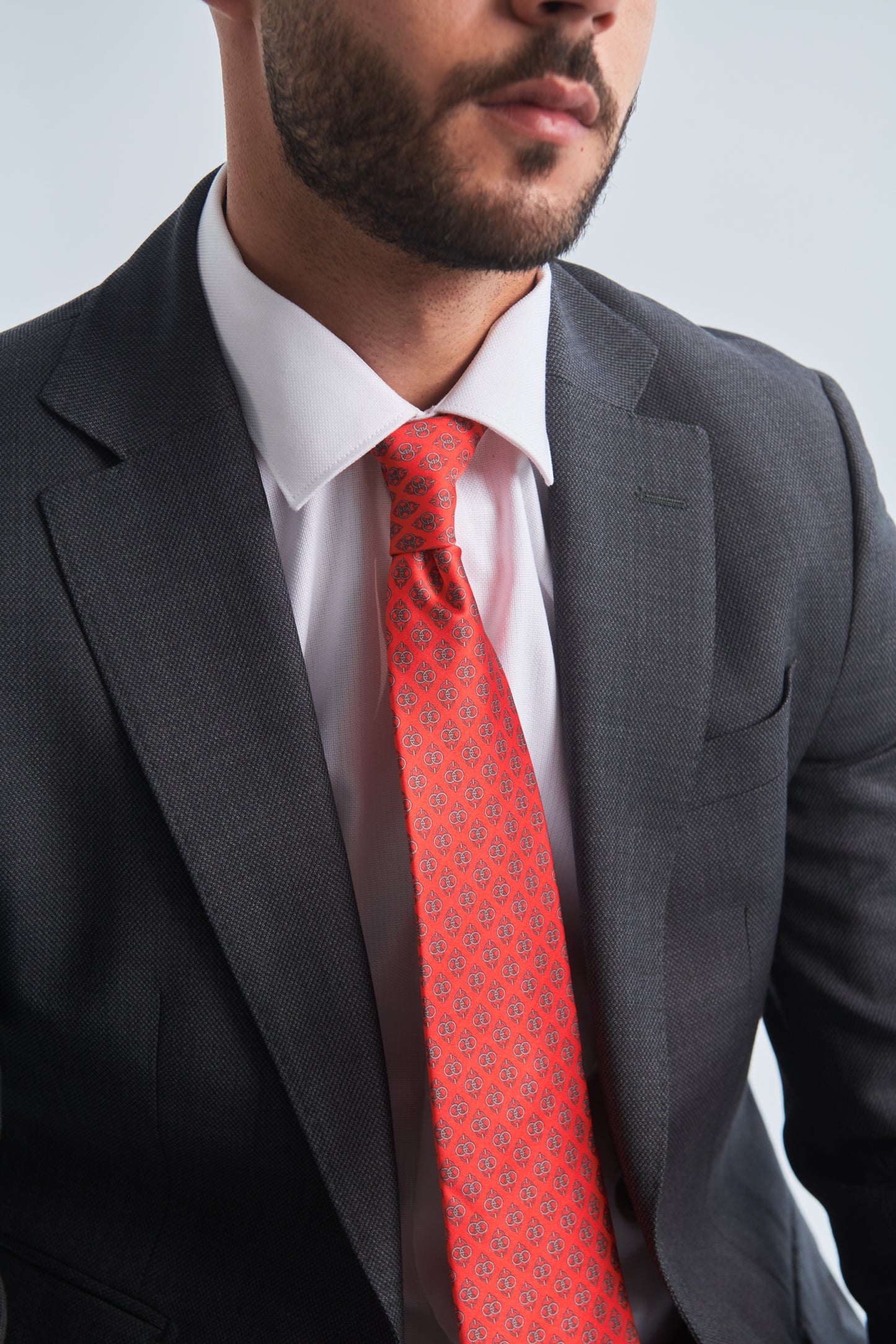 Abstract Red Tie
