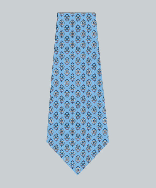 Abstract Blue Tie